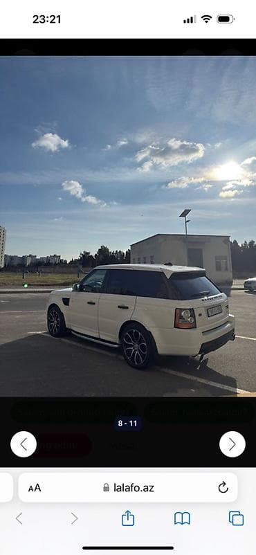 aveo chevrolet 2013: Land Rover Range Rover Sport: 4.2 l | 2008 il 281 km Ofrouder/SUV — 4
