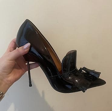 Qadın ayaqqabıları: Tuflilər, Ölçü: 37.5, rəng - Bənövşəyi, Yeni — 2