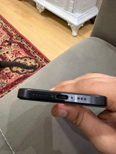 iphone 12 pro max vietnam malı: IPhone 15, 128 GB, Black Titanium, Face ID, Simsiz şarj, Sənədlərlə — 8