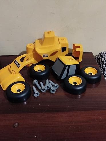 icinde oyunlarla: CAT/Caterpillar uşaq oyuncağı – sökülüb-yığılan mini yükləyici — 2