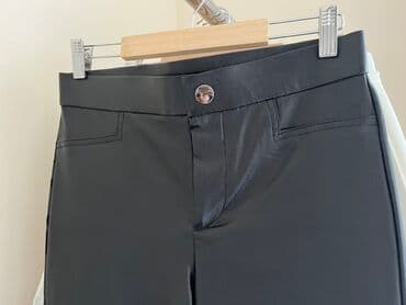 1 dollar neçe manatdir: Zara dəri görünüşlü, özünden parlaqlığı da olan şalvar. M — 11