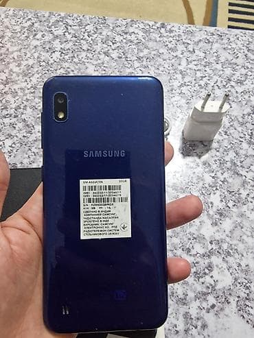 samsun a72: Samsung Galaxy A10, 32 GB, rəng - Göy, İki sim kartlı — 2