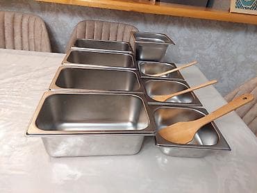 Peşəkar mətbəx üçün paslanmayan polad GN qablar və servis