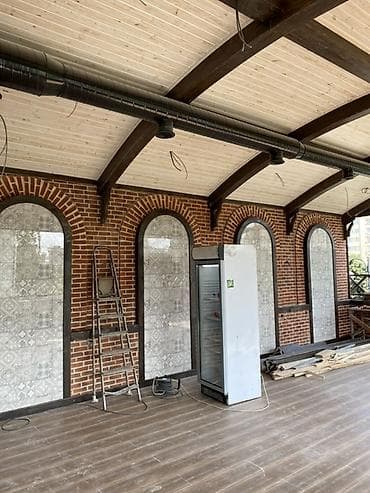 Bağ, çöl oturacaqları: Açıq hava məkanları üçün dekorativ taxta pergola/pavilyon — 9