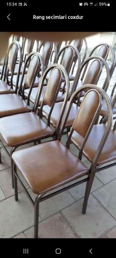 mudur stolu: Stulllar 13manatdan başlayır 60manata qeder Stulllar sexdən birbaşa — 4