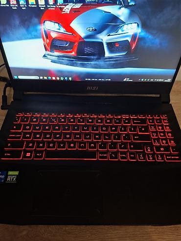 MSI oyun noutbuku - Model: GL pulse 66 2k 165hz 1tb nvmi ssd i7 12 — 3