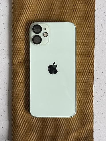 not 12 pro ikinci el: IPhone 12 mini, 64 GB, Yaşıl, Face ID — 10
