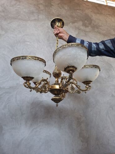 Tavalar: Çılçıraq, 5 lampa, Metal — 2