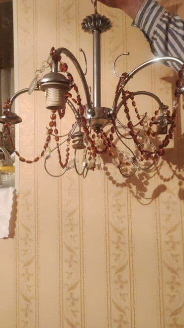 çilçıraqlar: Çılçıraq, 5 lampa, Xrustal — 8
