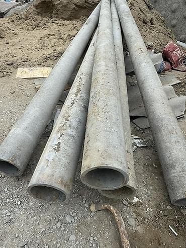 Beton borular – müxtəlif diametrlərdə Məhsul təsviri: - Material — 1