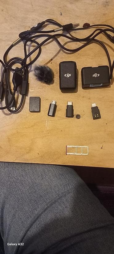 DJI Wireless Microphone (DJI Mic) seti Komplekt: - 1 ədəd portativ