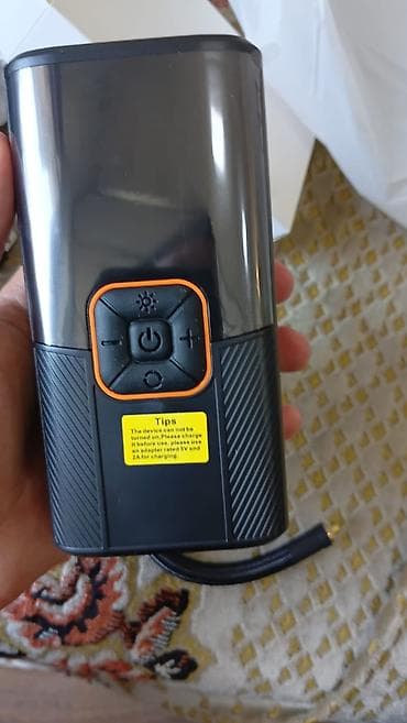 byd sarj: Portativ Avtomobil Hava Kompressoru (Model 018) - Rəqəmsal ekran — 2