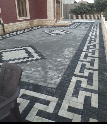 tek das: Trotuar (daş döşəmə) plitələri – geniş çeşid Məhsul: - Açıq sahələr — 42