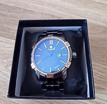 rado saat: Rado qol saatı. Kişi üçün. Qutuyla 15 manat. işləkdi. Elektron — 4
