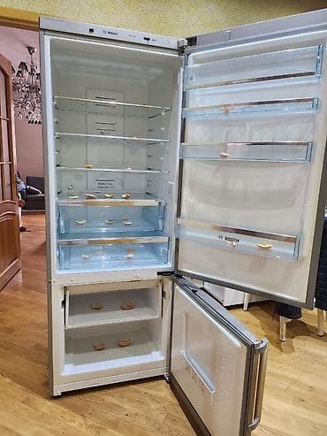 ayfon x satiram: 2 qapılı Bosch Soyuducu Satılır, rəng - Gümüşü — 3