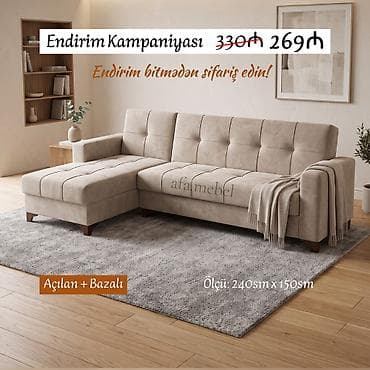 pufiki: Künc divan, Yeni, Açılan, Bazalı — 3