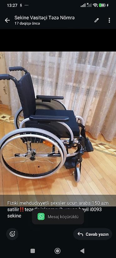 Fiziki mehdudiyyetli şexsler ucun araba 150 azn satilir‼️tezedir — 1