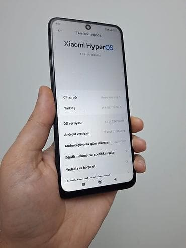 iphone ucuz qiymete: Redmi Note 11S, 128 GB, rəng - Qara, İki sim kartlı — 2