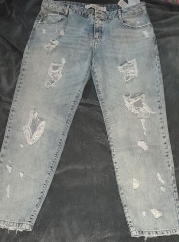 cins şalvar modelleri 2023: Yenidir.Original mal.ZARA-dan alınıb.Kəsiklərinin altı açıqdır.Baha — 1