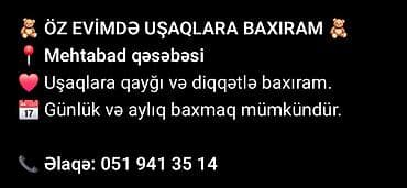 cin dili kursları: Uşaqlara baxım xidməti - Məkan: Mehtabad qəsəbəsi - Xidmətin məzmunu — 1