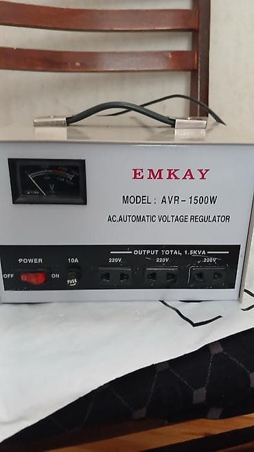 İşlənmiş, Ev üçün, 1 faza, Gərginliy stabilizatoru, 220 V, Kredit yoxdur — 2