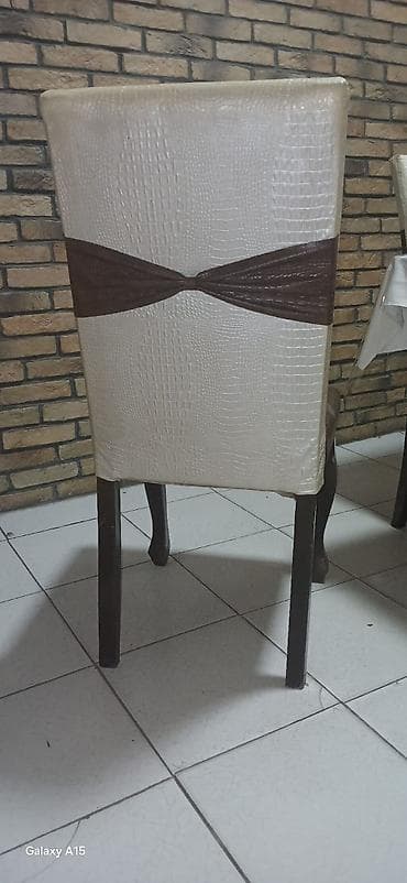 qabaq stolları: Qonaq otağı üçün, Qatlanmayan, Stul — 3