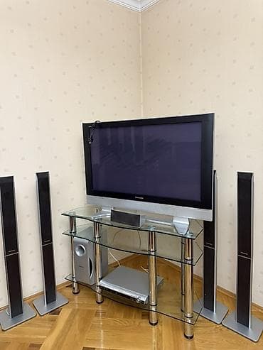 Panasonic TH-42PA60M plazma televizor və ev kinoteatrı komplekti