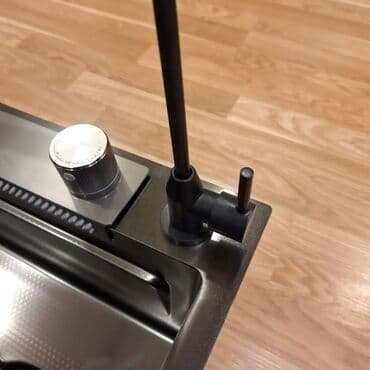 qab suşilka: Yeni Kvadrat Mətbəx çanağı, Paslanmaz polad, Pulsuz çatdırılma — 8