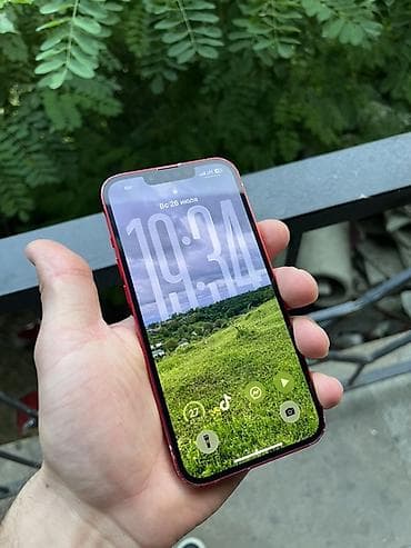 iphone 13 kreditlə: IPhone 13, 128 GB, Qırmızı, Simsiz şarj — 1
