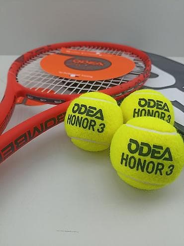 Другое для спорта и отдыха: ODEA tennis dəsti Komplekt: - ODEA tennis raketi (qırmızı gövdə, ağ — 4