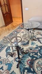 Məişət kimyəvi maddələri: Jurnal masası, İşlənmiş, Şüşə, Yumru masa — 1