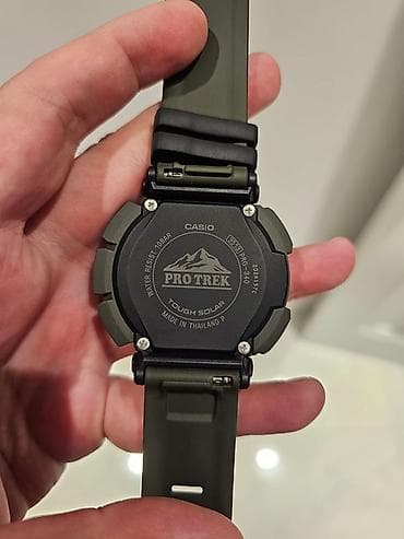 Şəxsi əşyalar: Qol saatı, Casio, rəng - Yaşıl — 1