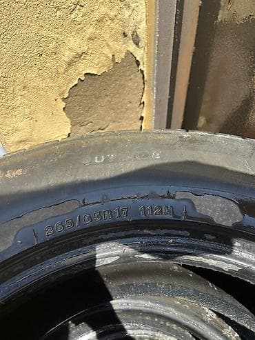 265/65 R17 112H ölçülü avtomobil şinləri - Ölçü: 265/65 R17 - Yük/