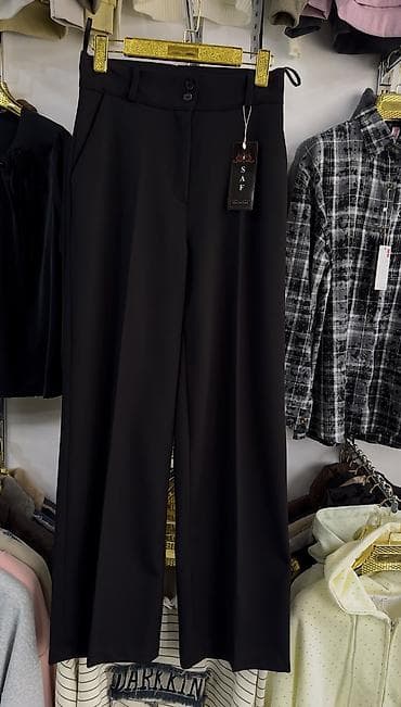 cins şalvar modelleri 2022: Qadın cins şalvar kolleksiyası - Modellər: klassik düz kəsim — 10