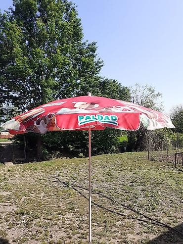 palma agaci aliram: Açıq hava üçün reklam çətiri – “PALDAD” brendlə - Çaplı, parlaq — 2