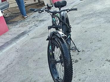 ANMIER fatbike velosiped - Geniş “fat” təkərlər: qalın protektorlu