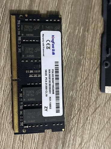 game notebook: KingFast DDR4 SO-DIMM noutbuk operativ yaddaşı - Tutum: 16 GB - Növ — 2