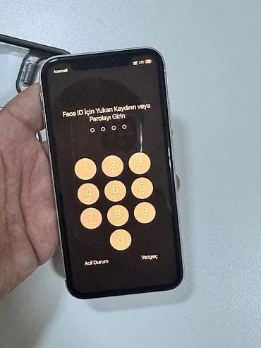 IPhone 11, 128 GB, Ağ, Face ID