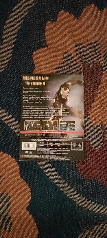 kaset: 2 ədəd orijinal və limitli nəşr film diski satılır. 🎬 Iron Man (Dəmir — 2