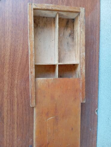 pul yığmaq üçün qab: Taxtadan hazırlanmış bu saxlama qutusu, kiçik əşyaları səliqəli — 2