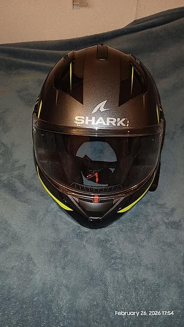 Şəxsi motosiklet dəbilqəsi – SHARK KR-YO (modulyar) ideal — 2