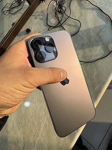 iphone 13: IPhone 14 Pro Max, 256 GB, Deep Purple, Simsiz şarj, Face ID — 1