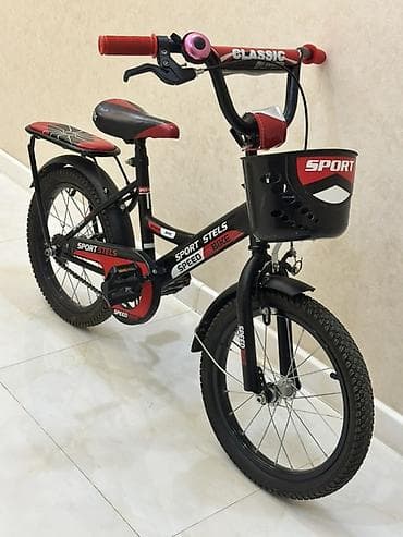 İki təkərli Uşaq velosipedi Stels, 16", sürətlərin sayı: 1