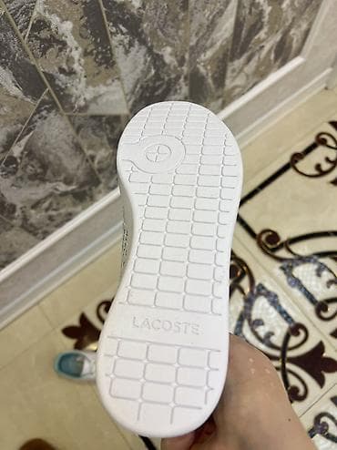 boks krasovkası: Lacoste 37 razmer, yenidir. İstanbuldan alınıb. Lacoste qadın — 4