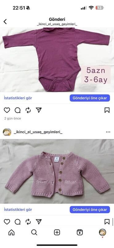 predo pampers 1: Uşaq geyimləri paketi – müxtəlif ölçü və modellər - Sarı rəngli — 3