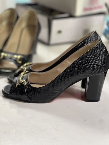 Tuflilər, Ölçü: 38, rəng - Qara, İşlənmiş lalafo.az -da Tuflilər, Ölçü: 38, rəng - Qara, İşlənmiş