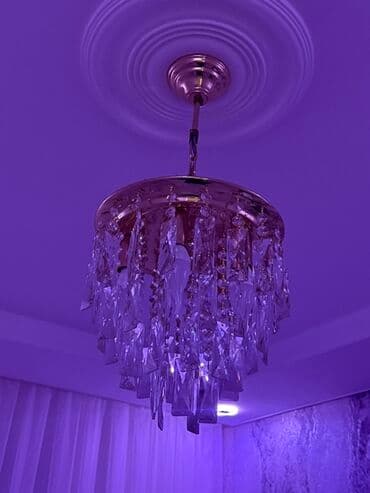 metbex ucun cilciraqlar: Çılçıraq, 1 lampa, Metal — 3