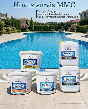 Məişət kimyəvi maddələri: Hovuz suyu üçün kimyəvi məhsullar – PoolTech seriyası Məhsul çeşidi — 1