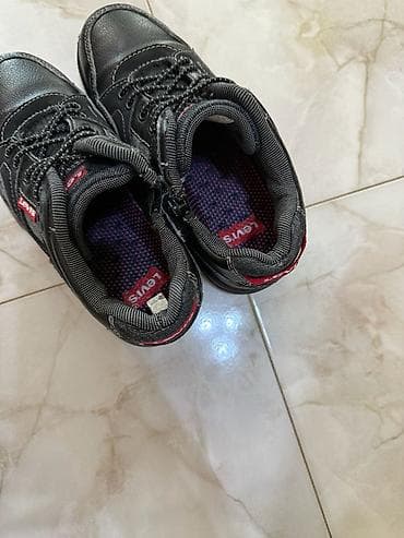 qara ketler: Rəng - Qara Krossovkalar, Ölçü: 31, Oğlan üçün — 4