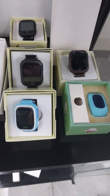 таблетка барои фарбех шудан: Смарт часы, Умные, Сенсорный экран, цвет - Голубой — 1